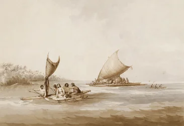 Boote der Freundlichen Inseln, aus 